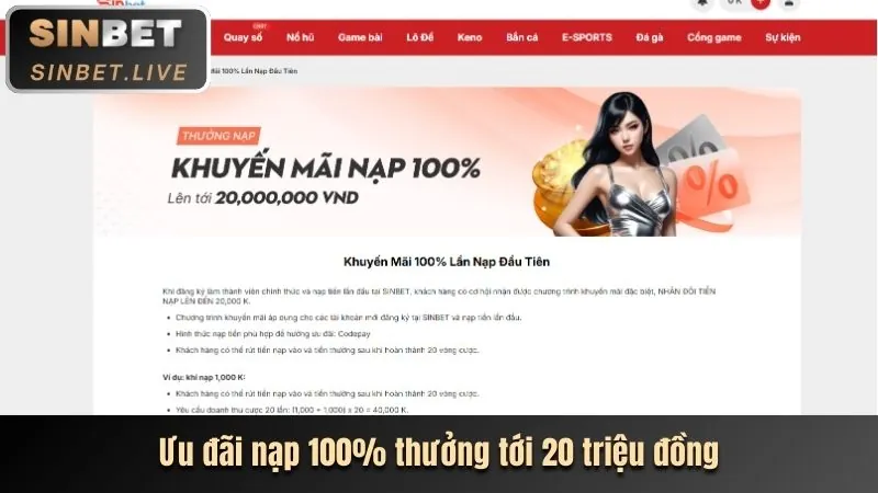 Các phương thức nạp rút tiền tại Nhatvip